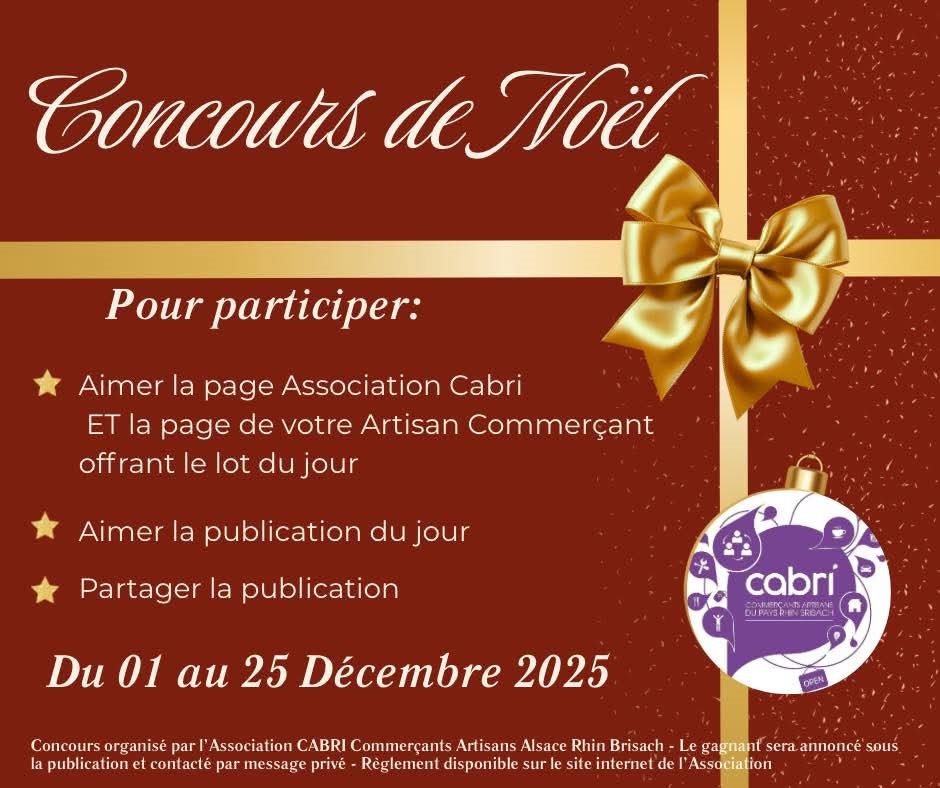 Concours de Noël CABRI